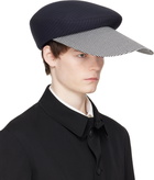 Comme des Garçons Homme Plus Black & White Hizume Edition Wool Cap