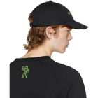 Billionaire Boys Club Black Logo Embroidered Curve Visor Cap