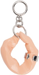 Doublet Beige Finger Keychain