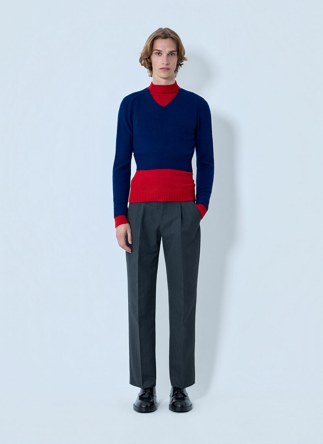 Jil Sander Layered Knit Sweater Jil Sander