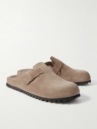 Officine Creative - Agora Suede Clogs - Brown