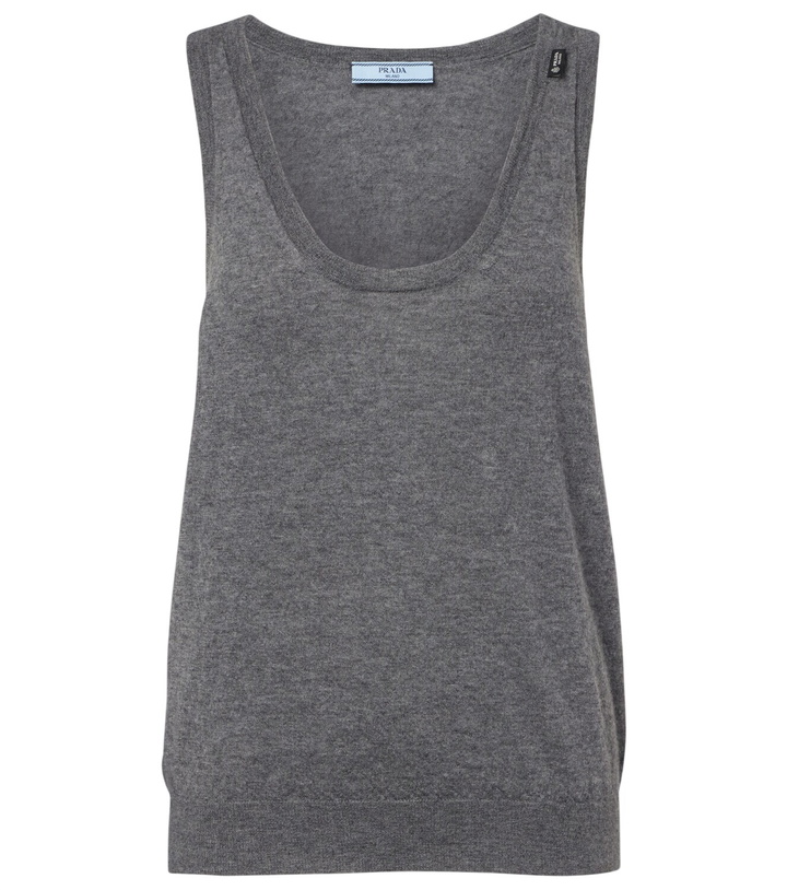Photo: Prada Cashmere sweater vest