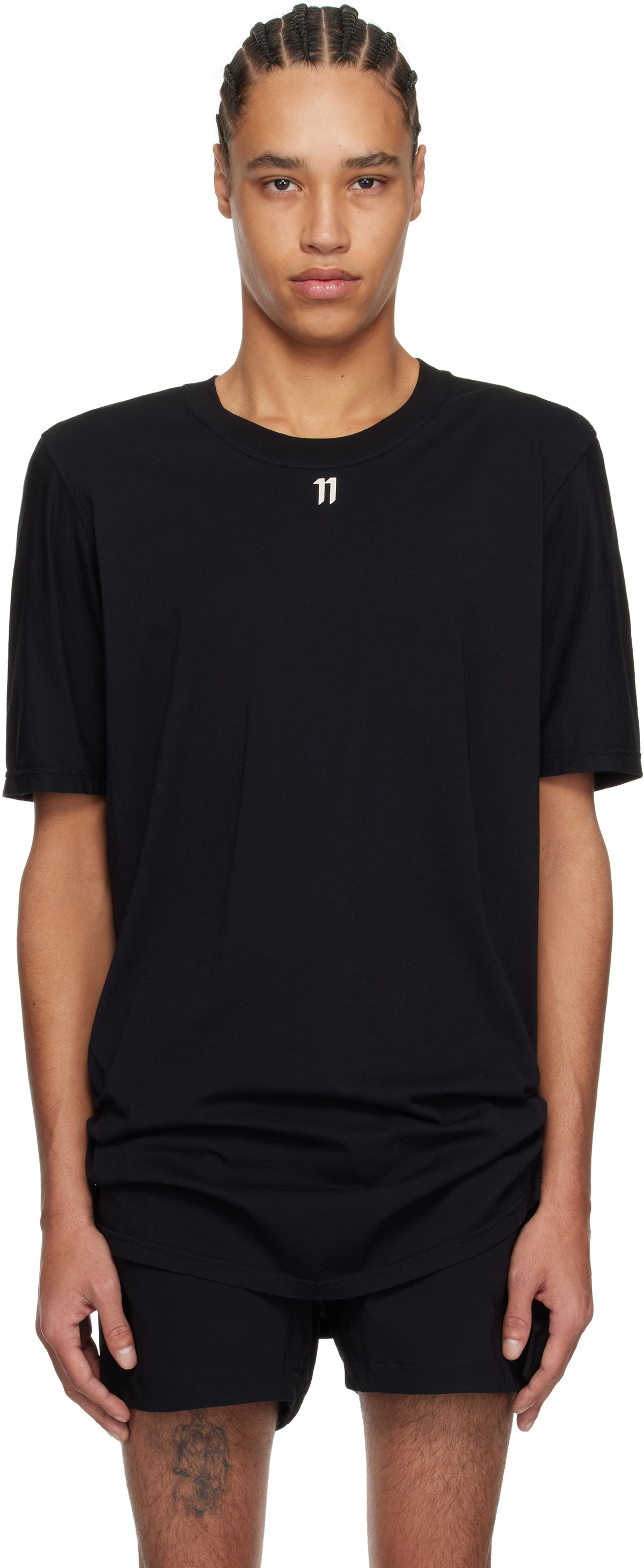 11 by Boris Bidjan Saberi Black TS5 T-shirt