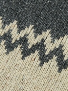 Oliver Spencer - Blenheim Intarsia-Knit Wool-Blend Sweater - Neutrals