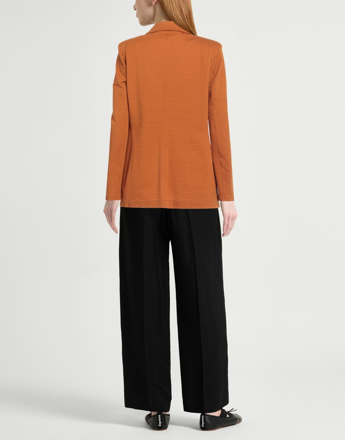 Harris Wharf London Womens Blazer in Rust