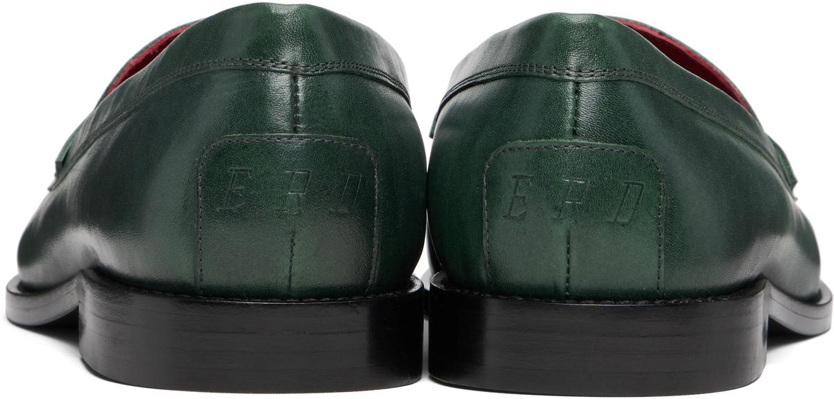 Enfants Riches Déprimés Green Penny Loafers