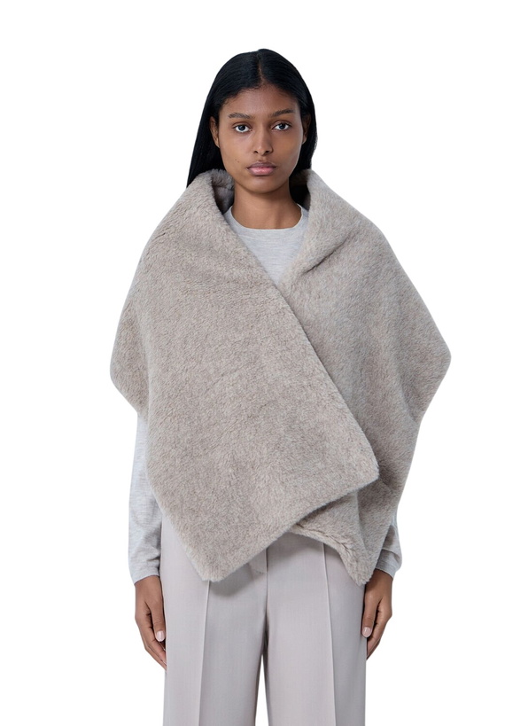 Photo: Max Mara Fringed Wool Scarf