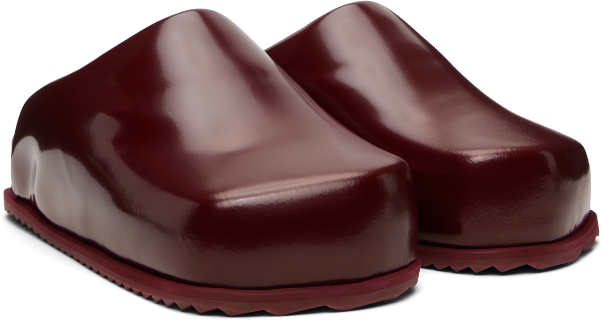 YUME YUME Burgundy Truck Slide Loafers