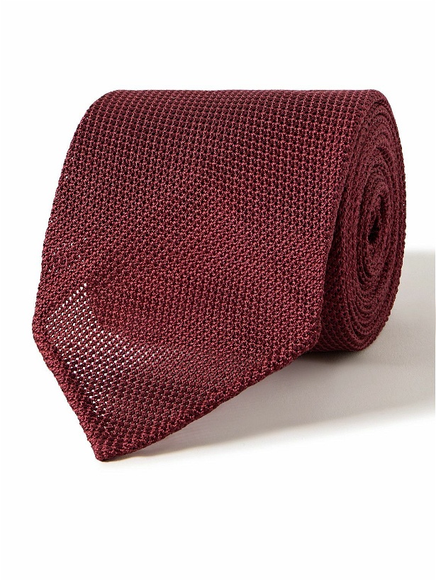 Photo: Drake's - 8cm Silk-Grenadine Tie