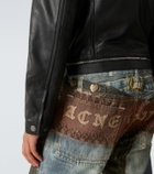 Acne Studios Leather biker jacket