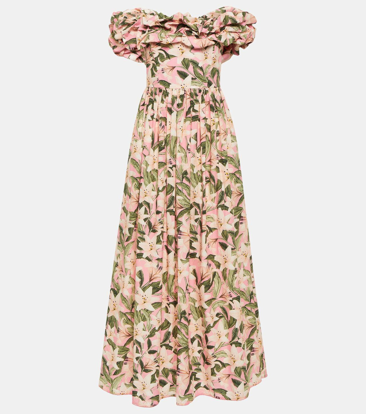Agua by Agua Bendita Espliego floral cotton maxi dress Agua by Agua Bendita
