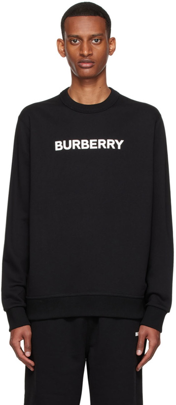 Photo: Burberry Black Burlow Sweatshirt