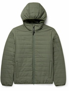 Aspesi - Quilted Canvas Hooded Jacket - Green