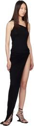 Rick Owens Lilies Black Hollywood Hydra Maxi Skirt