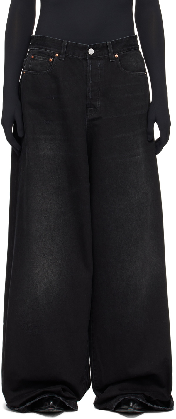 VETEMENTS Black Baggy Jeans Vetements