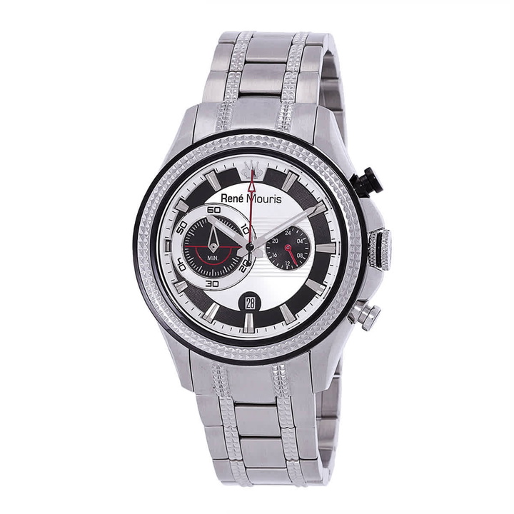 Photo: Rene Mouris Trofeo Chronograph Silver and Black Dial Mens Watch 90120RM1