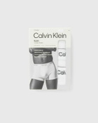 Calvin Klein Underwear TRUNK ICON COTTON STRETCH 3-PACK White Mens Boxers & Brief