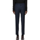 Boss Navy Wool Genius5 Trousers