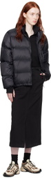 Gramicci Black Zip Down Jacket