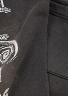 Saint Mxxxxxx Saint Aries Printed Cotton Sweatpants Black