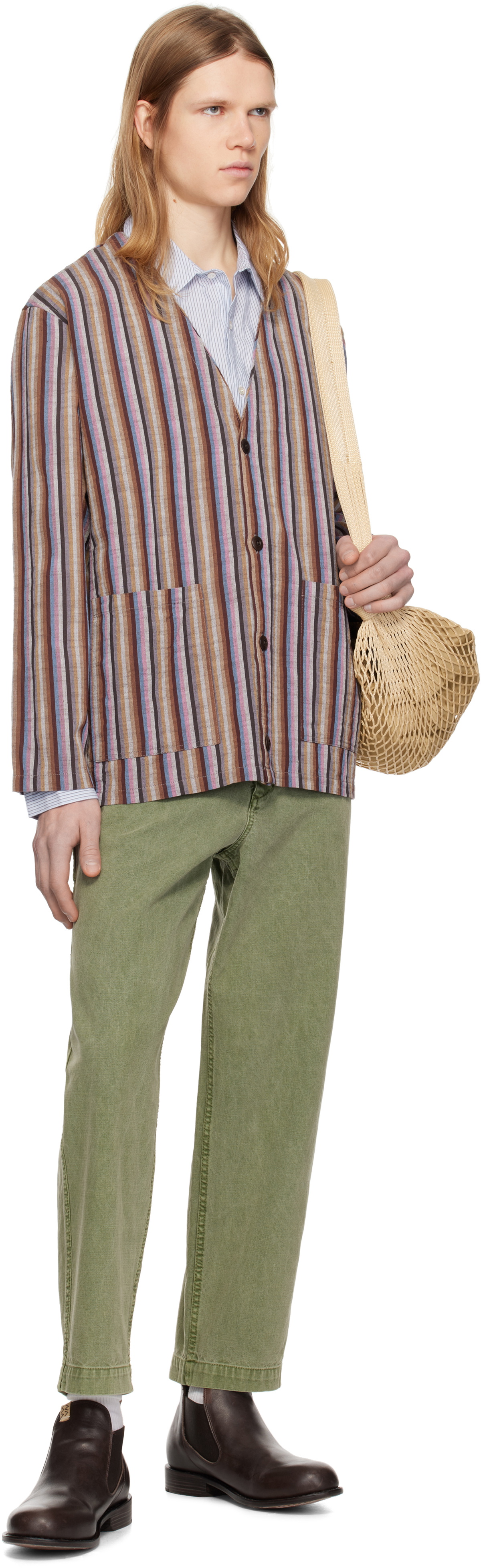 Pilgrim Surf + Supply Multicolor Sol Aizu Cardigan