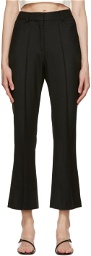 Rokh Black Cropped Trousers