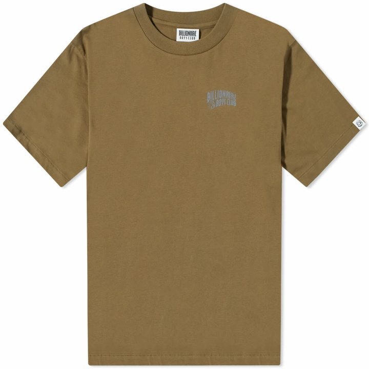 Photo: Billionaire Boys Club Men's Small Arch Logo T-Shirt in Olive