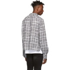 Faith Connexion Black and White Tweed Fitted Over Shirt