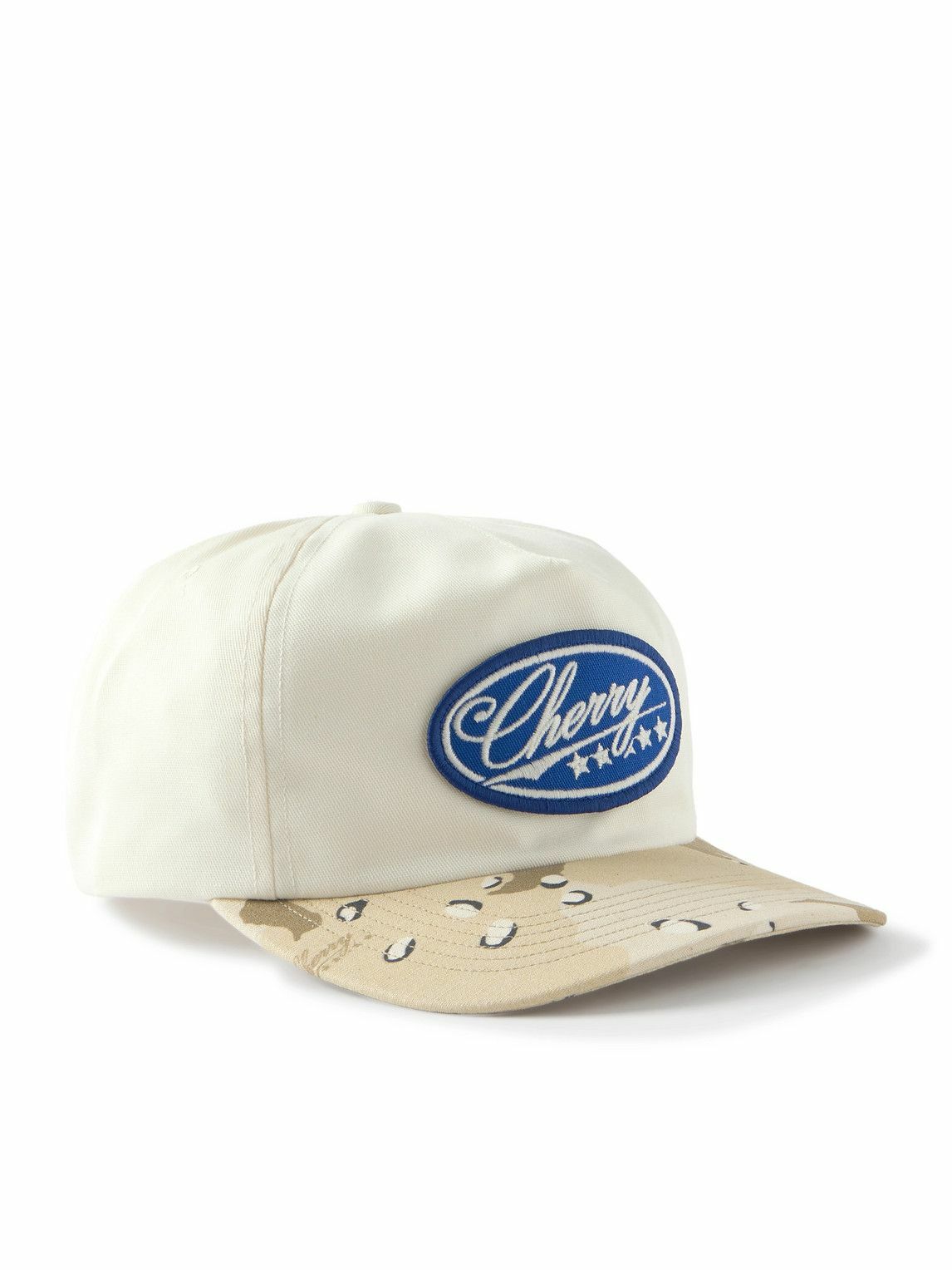 Cherry Los Angeles - Logo-Appliquéd Camouflage-Print Cotton-Twill Baseball Hat