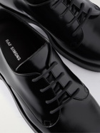 Raf Simons - Leather Derby Shoes - Black