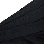 SKIMS Men's Stretch Boxer Brief 3" - 3-Pack in Obsidian