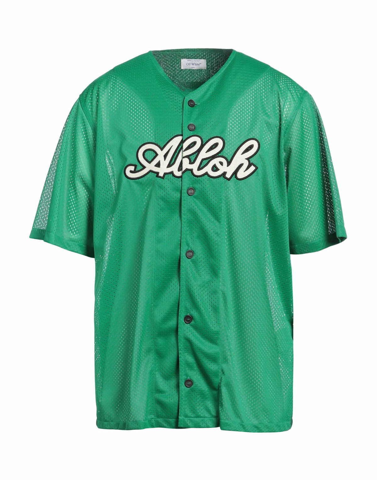 Off-white Mens Shirt Emerald in Green