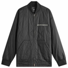 MASTERMIND WORLD Men's Quilted Bomber Jacket in Black