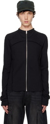 MISBHV Black Rib Zipped Longsleeve Jacket