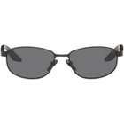 Prada Eyewear Black Linea Rossa Sunglasses