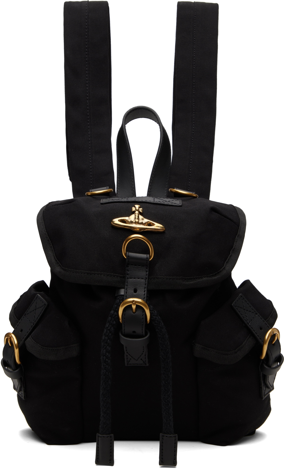 Vivienne Westwood Black Highland Small Backpack