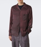 Maison Margiela Paisley satin shirt