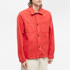 Albam Men's Chore Jacket in Orange