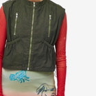 The Open Product Women's Shirring Workwear Vest in Charcoal