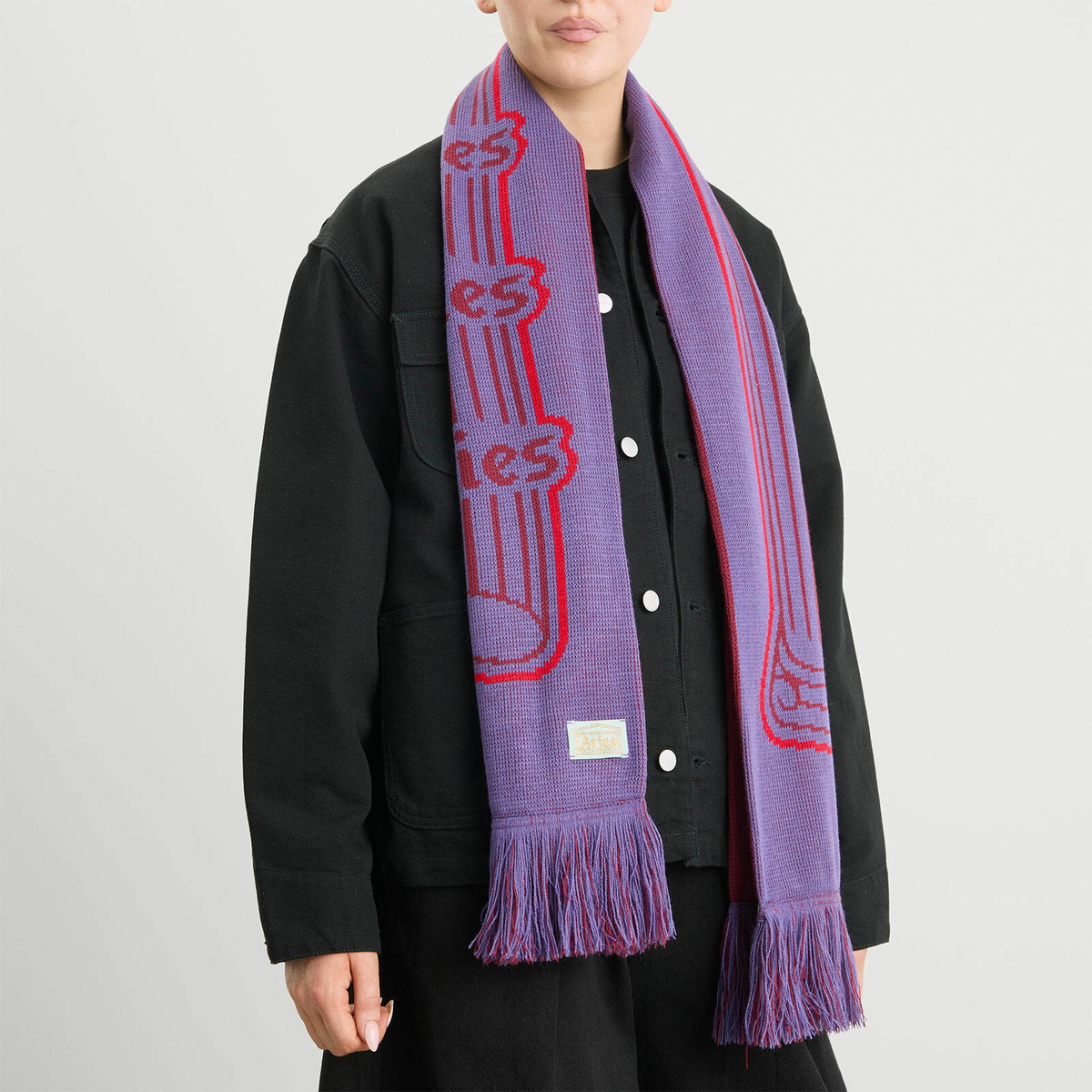 Aries Women's Column Scarf in Purple 