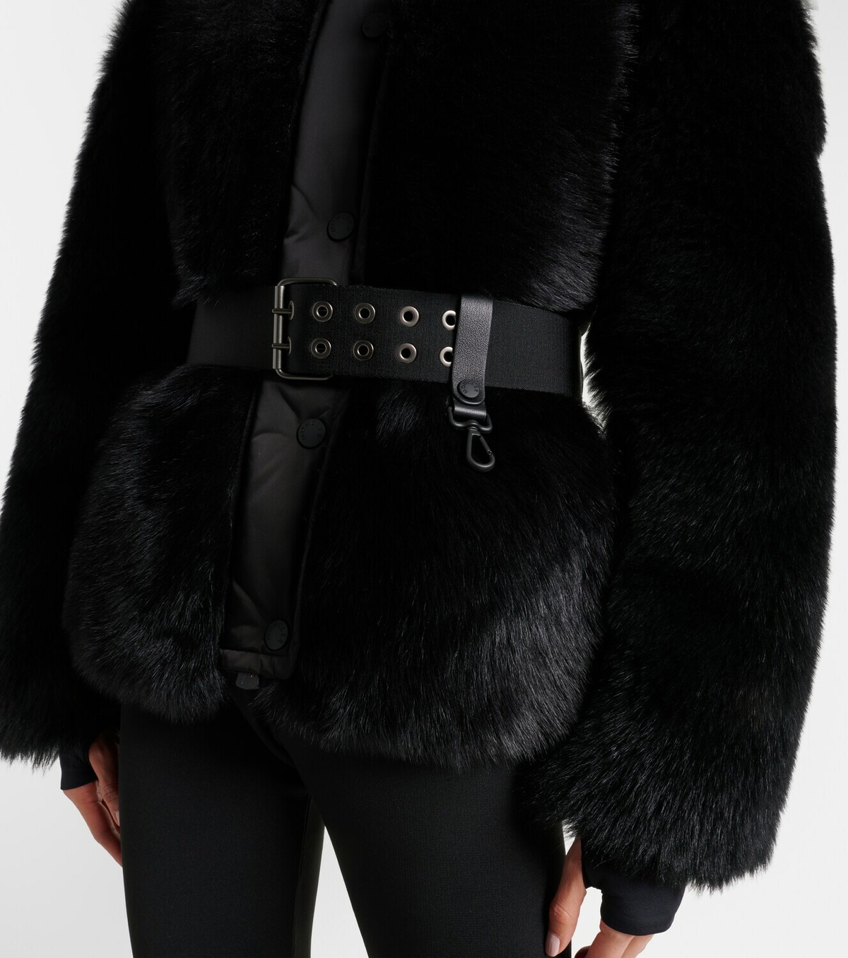 Moncler Grenoble Valdivian shearling down jacket