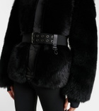 Moncler Grenoble Valdivian shearling down jacket