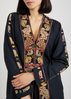 Bode Feather Runner Embroidered Cotton-blend Jacket Multicoloured 1