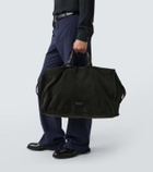 Giorgio Armani Suede duffel bag