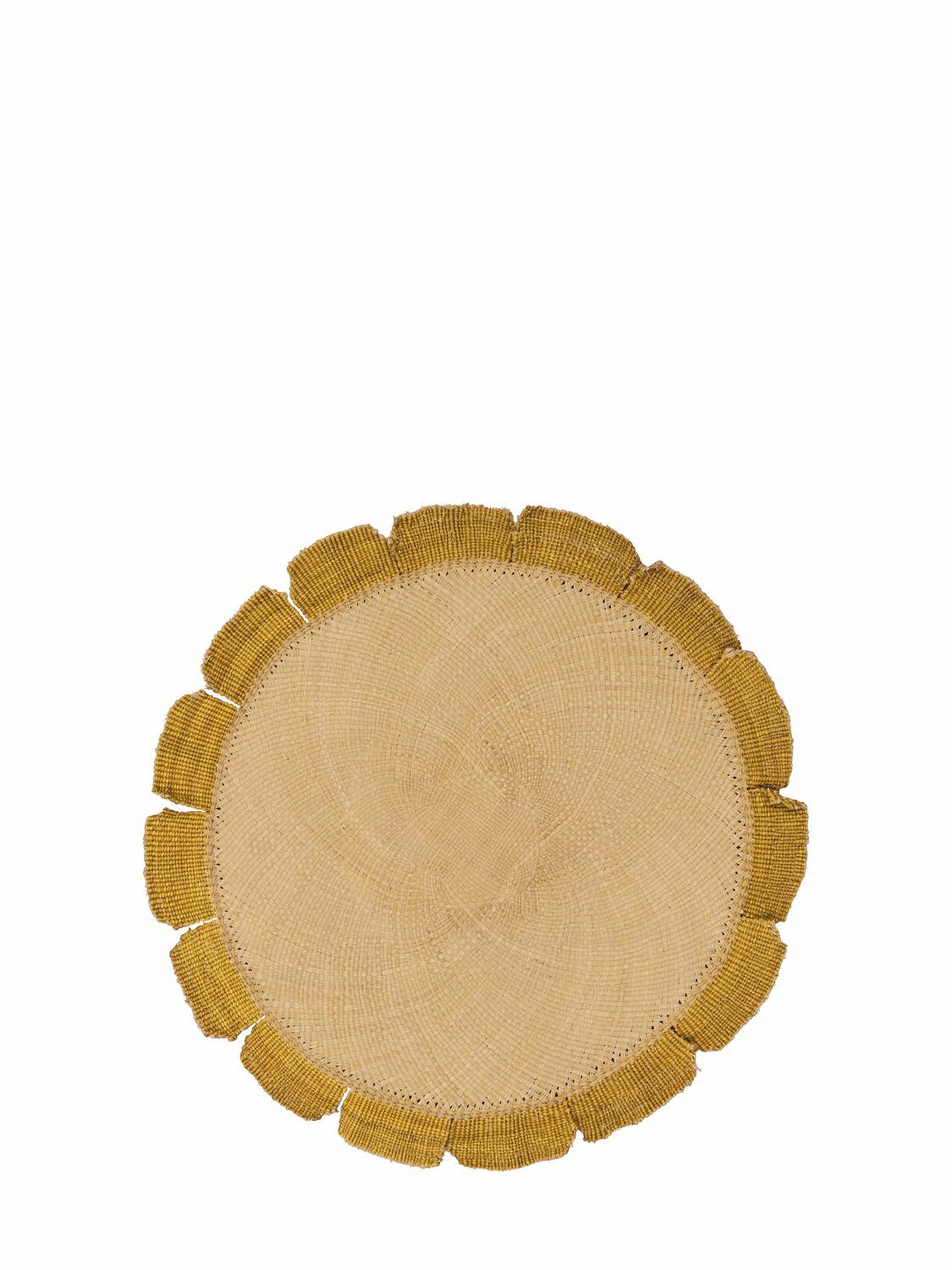 JOHANNA ORTIZ - Set Of 2 Mustard Orpua Placemats