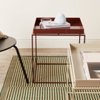 HAY Tray Side Table Medium in Chocolate