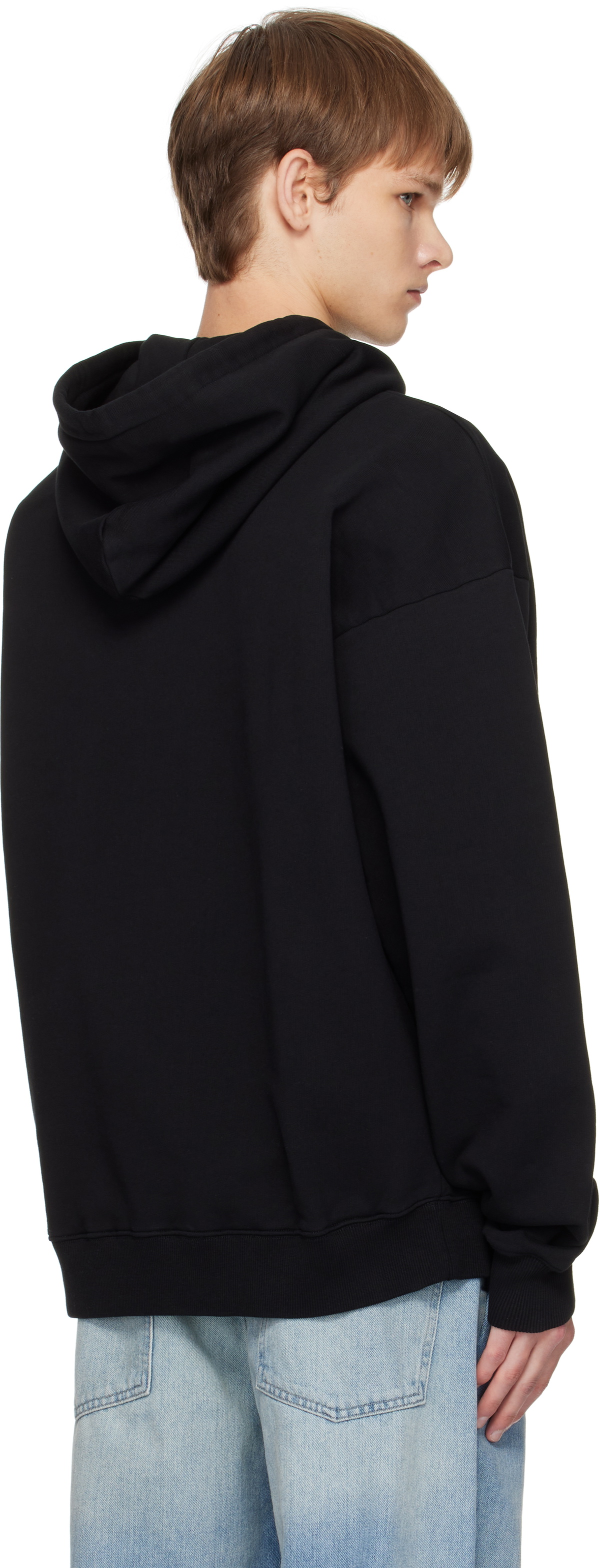 Martine Rose Black Classic Hoodie
