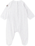 Moncler Enfant Baby White & Pink Printed Three-Piece Set
