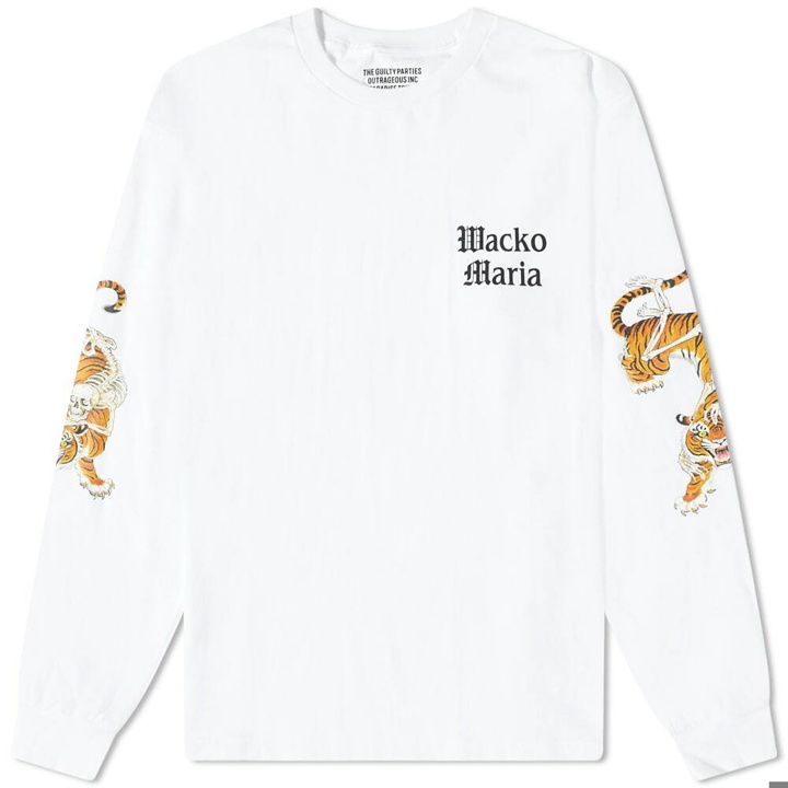 Photo: Wacko Maria x Tim Lehi Long Sleeve Type 2 T-Shirt in White