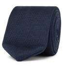 Blue Blue Japan - 7cm Knitted Silk-Jacquard Tie - Blue